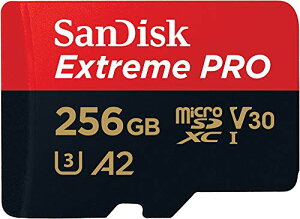 SanDisk Cartao 256GB Extreme PROR microSD? UHS-I com adaptador C10, U3, V30, A2, 200MB/s leitura 140MB/s escrita SDSQXCD-256G-
