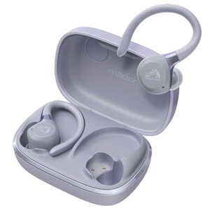 JVC�P���E�b�h Victor HA-EC77T-V ���C�����X�C���z�� Bluetooth 5.4 �m�C�Y�L�����Z�����O �C���[�t�b�N �X�|�[�c �}�C�N�t ���^ �y�� �h�� �h�o IP57 �{�̎���6.0g(�Ў�) �ő�40���ԍĐ� �p�[�v��