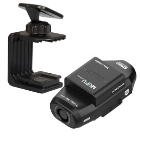 MAXWIN ドライブレコーダー 車載 2カメラ録画 自動車 装着即時録画 WiFi 200万画素 フルHD 4000mAhバッテリー内蔵 スマート感知センサー MUFU ブラック MF-BDVR004B-RE01