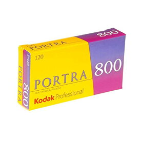 Kodak カラーネガティブフィルム プロフェッショナル用 ポートラ800 120 5本パック 8127946