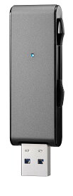 アイ オー データ USBメモリー 128GB ブラック|USB 3.1 Gen 1(USB 3.0)対応|超高速転送|2カラー 5容量から選べる|アルミボディ|日本メーカー U3-MAX2/128K