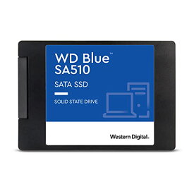 Western Digital 500GB WD Blue SA510 SATA 内蔵ソリッドステートドライブ SSD - SATA III 6Gb/s 2.5インチ/7mm 最大560MB/s - WDS500G3B0A
