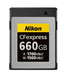 Nikon ニコン CFexpress Type B メモリーカード 660GB MC-CF660G ミラーレス一眼