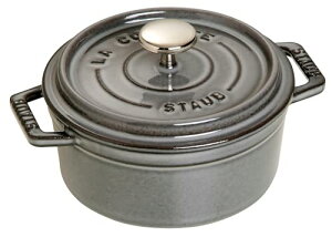 staub XgEu u ~j sR RRbg Eh O[ 12cm v    z[[  IHΉ {K̔i La Cocotte Round 40509-474