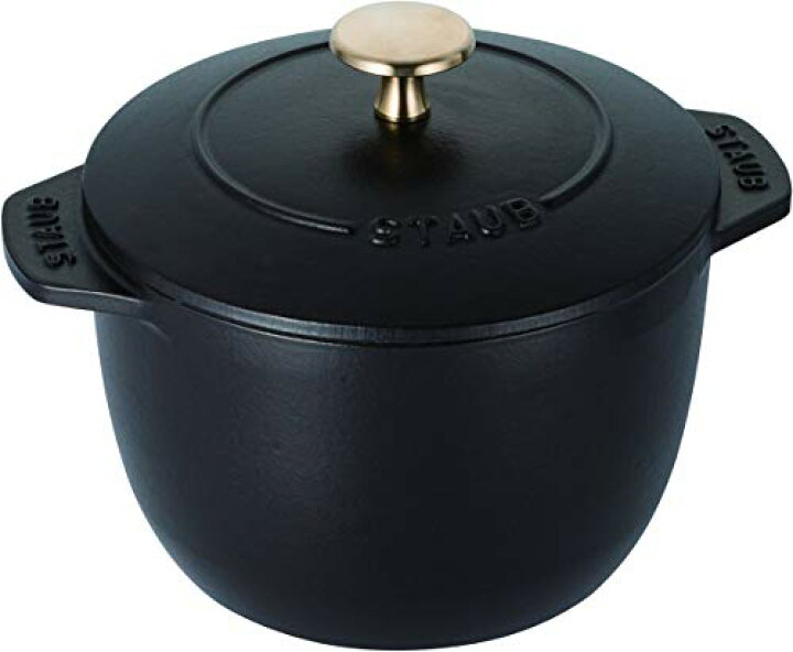 楽天市場】staub ストウブ 「 ラ ココット de GOHAN ブラック M 16cm 