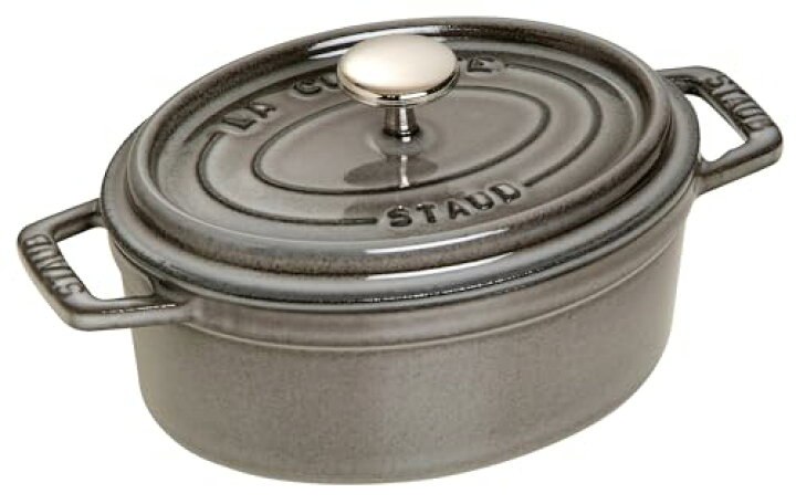 楽天市場】staub ストウブ 「 ピコ ココット オーバル グレー 17cm 