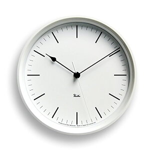 mX |v dgv AiO LX`[NbN RIKI STEEL CLOCK zCg WR08-24 WH Lemnos