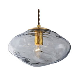 インターフォルム ペンダントライト LT-4266GY ネロン グレー 電球なし 別売 雲 ゆらぎ ガラス ゴールド