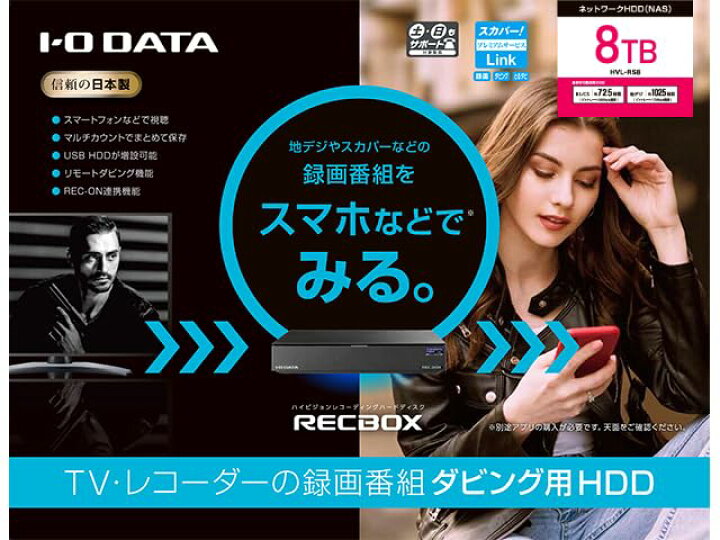 楽天市場】I-O DATA アイ オー データ スマホ対応ハイビジョン 