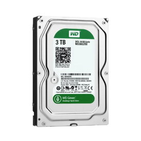 WD HDD 内蔵ハードディスク 3.5インチ 3TB Green WD30EZRX-1TBP / Intellipower / SATA 6Gb/s / 2年保証
