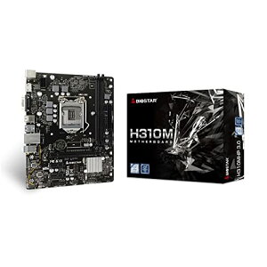 BIOSTAR Intel H310`bvZbg 9/8CeCorevZbT[Ή HDMI D-Sub[qځAMKrbgLANΉ MicroATX}U[{[h H310MHP 3.0