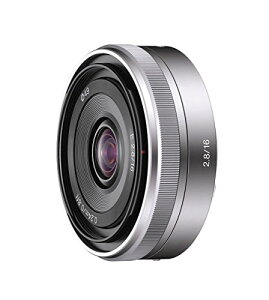 ソニー(SONY) 広角単焦点レンズ APS-C E16mm F2.8 デジタル一眼カメラα Eマウント 用 純正レンズ SEL16F28