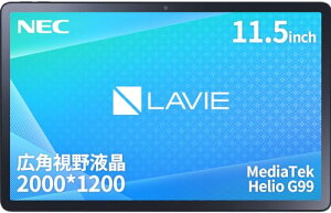 NEC LAVIE Tab �^�u���b�g T11 11.5 �C���` ���C�h LED �L����p�t�� Media Tek Helio G99 4GB 128GB wi-fi ���f�� �X�g�[���O���[ Android 12 tab11202