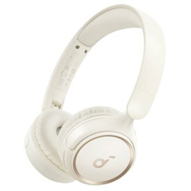 Anker Soundcore H30i (Bluetooth 5.3 ワイヤレス オンイヤーヘッドホン) 最大70時間音楽再生 / 軽量設計/ワイヤレス 有線接続/マルチポイント対応/通話対応 オフホワイト