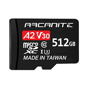  AJiCg(ARCANITE) 512GB microSDXCJ[h A2 AUHS-I U3AV30A4KAC10ASDA_v^[t - AKV30A2512