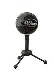 Logicool G Blue Snowball BM250BK USB ゲーミングマイク コンデンサーマイク 単一指向性 実況 ストリーミング 配信 マイク コンパクト ゲーム ゲーミング PC Mac PS5 PS4 ブラック 黒 国内正規品 2年