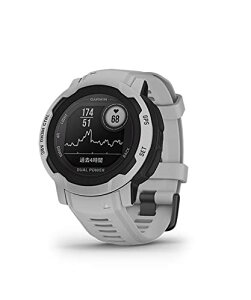 K[~(GARMIN) Instinct 2 Dual Power Mist Gray a45mm SuicaΉ ^tlXAEghA GPS EHb` {Ki 