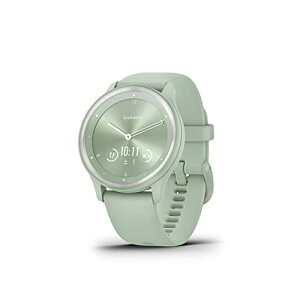 K[~(GARMIN) vivomove Sport Silver/Cool Mint nCubhX}[gEHb` {Ki 