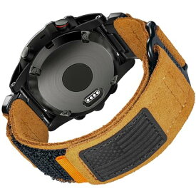 Hemsut ガーミンウォッチレザースポーツバンド Garmin Fēnix 7 / 7 Solar / 7 Sapphire Solar / 6 / 6 Pro / 6 Sapphire / 5 / 5 Plus, Approach S60 / Ap