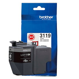 ブラザー工業 brother純正 インクカートリッジブラック(大容量) LC3119BK 対応型番:MFC-J6983CDW、MFC-J6583CDW、MFC-J5630CDW 他