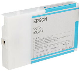 エプソン EPSON 純正インクカートリッジ ICC24A シアン/110ml