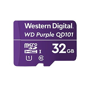�E�G�X�^���f�W�^��(Western Digital) WD Purple microSD �J�[�h 32GB SC QD101 SDHC UHS-I �A���^�� �Ď��J���� ���[�J�[�ۏ�3�N WDD032G1P0C �������K�戵�㗝�X