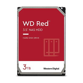 ウエスタンデジタル(Western Digital) WD Red 内蔵 HDD ハードディスク 3TB SMR 3.5インチ SATA 5400rpm キャッシュ256MB NAS メーカー保証3年 WD30EFAX-EC 国内正規取扱代理店