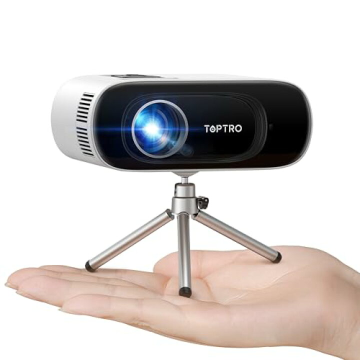 人気⭐︎TOPTRO プロジェクター 5GWIFI ー 高輝度15000LMTOPTRO 