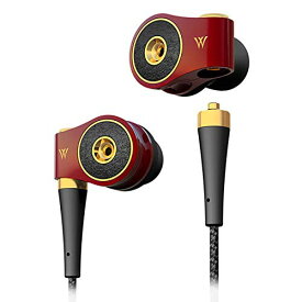 ラディウス radius HP-TWF41 W n 4 ハイレゾ対応イヤホン : Ne ドブルベヌメロキャトル 2枚の振動板 DDM方式ドライバー MMCX リケーブル ハイレゾ イヤホン 有線 カナル型 HP-TWF41R(レッド)