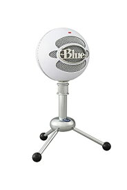 Logicool G Blue Snowball BM250W USB ゲーミングマイク コンデンサーマイク 単一指向性 実況 ストリーミング 配信 マイク コンパクト ゲーム ゲーミング PC Mac PS5 PS4 ホワイト 白 国内正規品 2年間