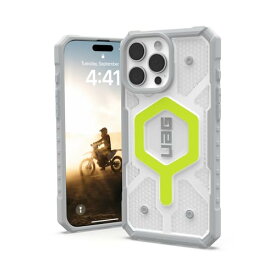 URBAN ARMOR GEAR iPhone 16 Pro Max 2024対応耐衝撃ケース MAGSAFE対応 PATHFINDER CLEAR アクティブネオン 日本正規代理店品 UAG-IPH24LA-MS-AN