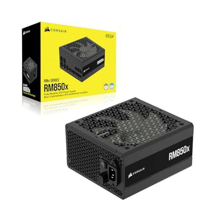 楽天市場】CORSAIR RM850x 2024年モデル PC電源ユニット 850W ATX3.1 