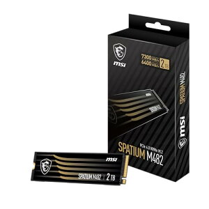 MSI SPATIUM M482 PCIe 4.0 NVMe M.2 2TB SSD HD4539