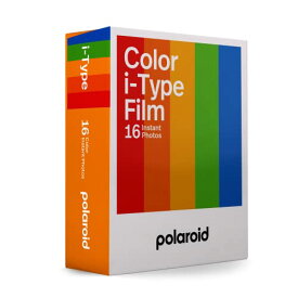 Polaroid(ポラロイド) インスタントフィルム Color Film for i-Type - double pack カラーフィルム 16枚入り フレームカラー白 (6009)
