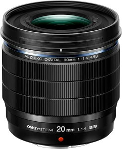 OM SYSTEM M.ZUIKO DIGITAL ED 20mm F1.4 PRO �u���b�N