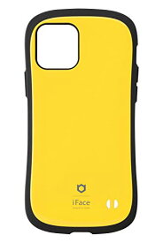 iFace First Class Standard iPhone 12/12 Pro ケース イエロー アイフェイス アイフォン12 アイフォン12Pro カバー 耐衝撃 ストラップホール 付き