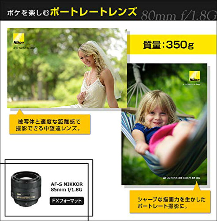 楽天市場】Nikon 単焦点レンズ AF-S NIKKOR 85mm f/1.8G フルサイズ 