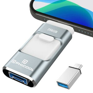 2024No pAvsv 4in1 iPhoneΉ USB 256GB  obNAbv iPadΉ usb[ XCh iOS/Type-C/USB/Micro USB e X}z ʐ^f[^ۑ OtUSB P