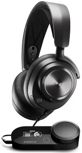 SteelSeries �Q�[�~���O�w�b�h�Z�b�g �w�b�h�z�� Arctis Nova Pro �y�� �L�� ���^ �n�C���] PC PS5 PS4 Switch �Ή� DAC���� Hi-Fi�T�E���h 61527 �u���b�N �����\