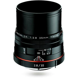 ペンタックス HD PENTAX-DA 35mmF2.8 Macro Limited ブラック 標準単焦点レンズ APS-Cサイズ用 等倍マクロレンズ 高品位リミテッドレンズ アルミ削り出しボディ 高精細な描写 高性能 HDコーティング 小