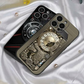 メカニカルギアパターン液体シリコーン携帯電話ケース全身保護耐衝撃性落下防止 TPU ソフトラバー 男性用女性用 Apple IPhone 14 13 12 11 XS XR X 7 8 6s Mini Plus Pro Max SE