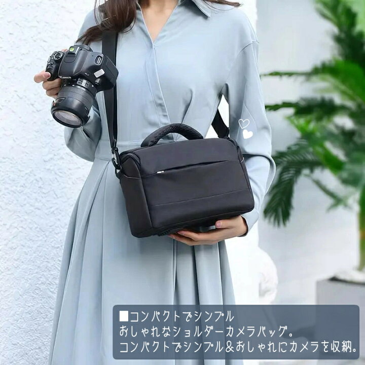 楽天市場】デジタル一眼レフ カメラバッグ ハンドバッグ ナイロン 