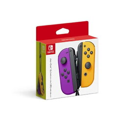 新品【任天堂】 Joy-Con(L) ネオンパープル/(R) ネオンオレンジ【コントローラー】