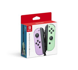 新品【任天堂】 Joy-Con(L) パステルパープル/(R) パステルグリーン【コントローラー】