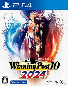 新品【PS4】 Winning Post 10 2024［PS4版］