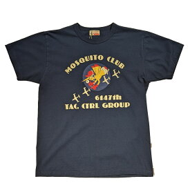 バズリクソンズ BUZZ RICKSON'S Tシャツ 半袖 -MOSQUITO CLUB BR79345