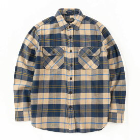 L/S バーンサイドフランネルシャツ / Burnside Flanne Shirt PENDLETON / 79461 Tan Navy / Bronze plaid