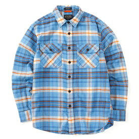 L/S バーンサイドフランネルシャツ / Burnside Flanne Shirt PENDLETON 79460 Seaside Blue / red Plaid