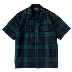 S/S ボードシャツ Japan Fit PENDLETON　19802316 32602 Black Watch Tartan
