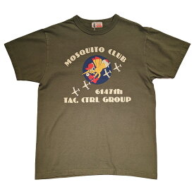 バズリクソンズ BUZZ RICKSON'S BR79345 Tシャツ 半袖 - MOSQUITO CLUB - ミリタリー